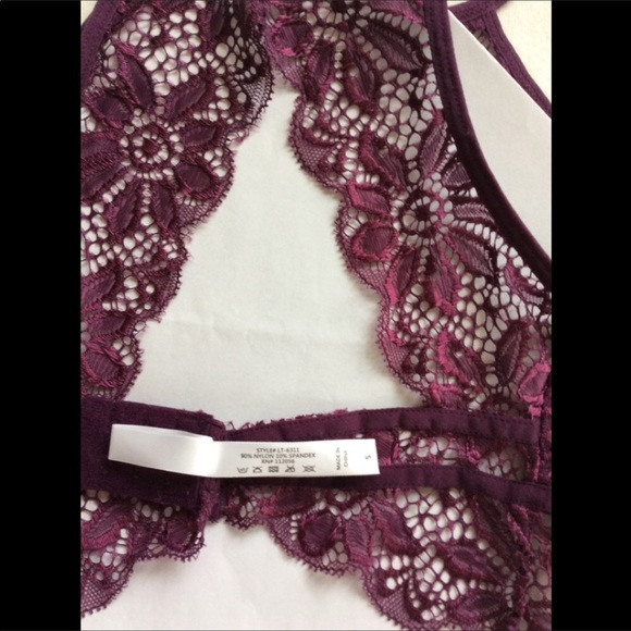 NWOT 2 Zenana bralettes sz S ZENANA OUTFITTERS BLACK & PLUM - Picture 7 of 9